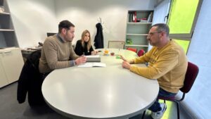 Reunión del PSOE sobre el Colegio Carrechiquilla en Palencia