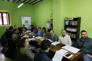 Reunión de la Asociación de Municipios del Camino de Santiago en Población de Campos