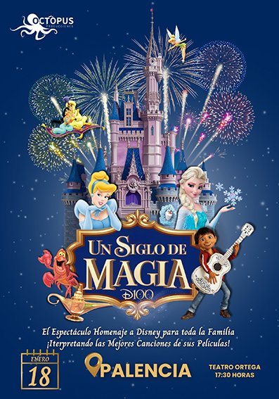 Cartel del espectáculo Un Siglo de Magia en el Teatro Ortega