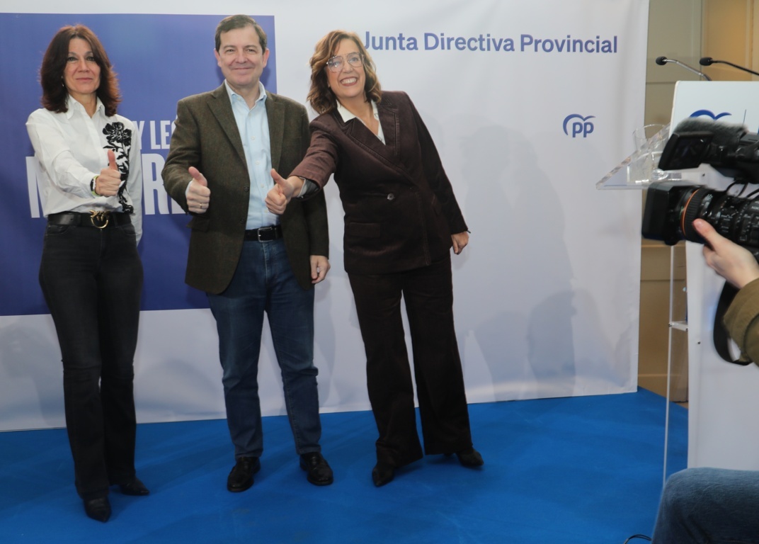 Alfonso Fernández Mañueco en la Junta Directiva Provincial del PP en Palencia