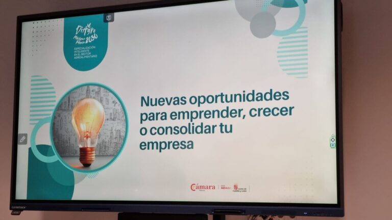 Presentación sobre oportunidades para emprender en el sector agroalimentario