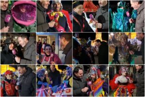 Momentos del Gran Desfile del Carnaval de la Galleta en Aguilar de Campoo