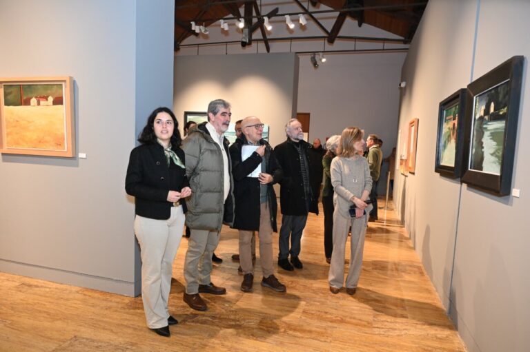 Inauguración de la exposición 'Paisajes Imaginados' en el Centro Cultural Provincial.