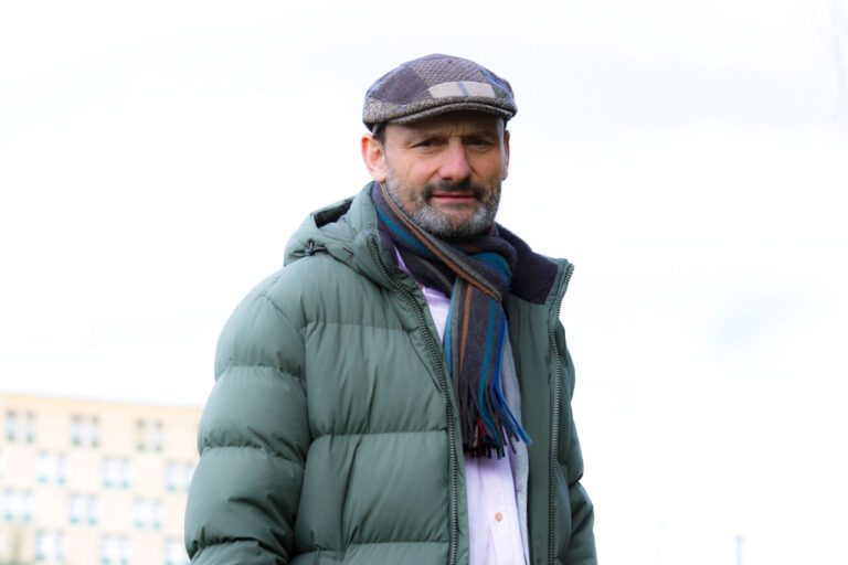 Juan Jesús Acosta, candidato de Vamos Palencia, en un evento sobre descentralización.