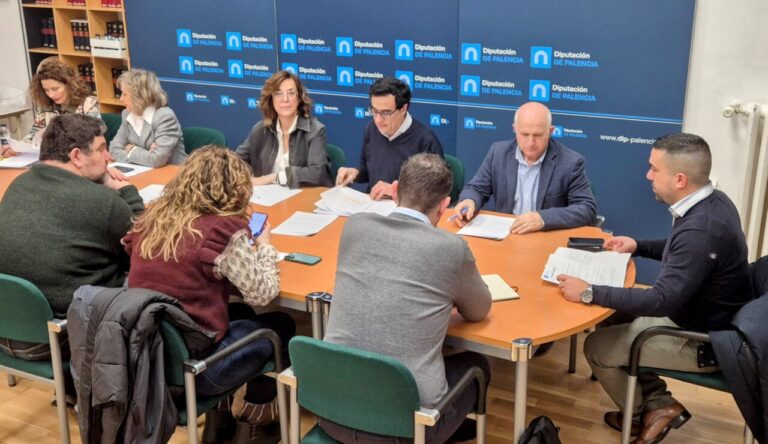 Reunión de la Junta de Gobierno de la Diputación de Palencia