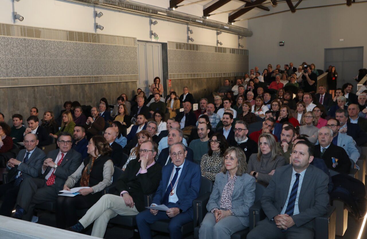 Asistentes a la gala de premios de gastronomía en Palencia