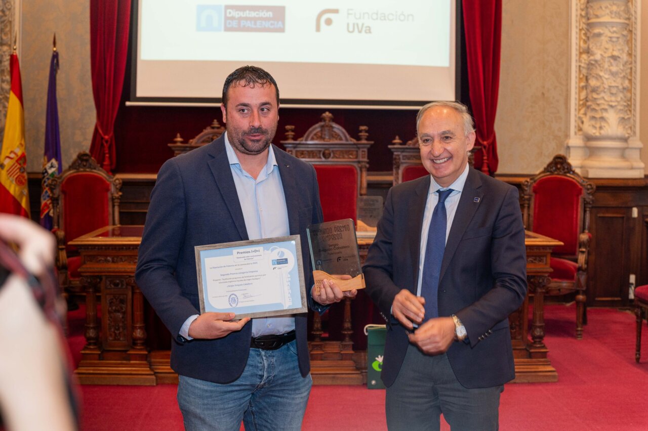 Entrega de premios a la Sociedad de Residuos del Pisuerga en Palencia