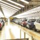 Vista de vehículos Renault en la fábrica de Palencia