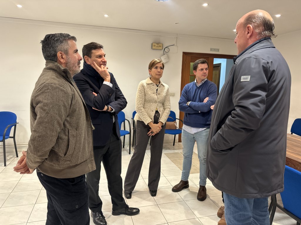 Reunión de representantes del PP de Palencia con la Asociación Taurina