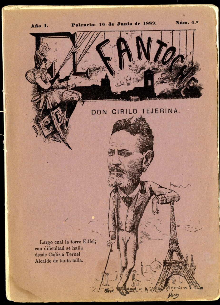 Retrato de Cirilo Tejerina Gatón, primer alcalde republicano de Palencia
