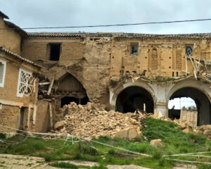 Ruinas del convento de San Bernardino en Cuenca de Campos
