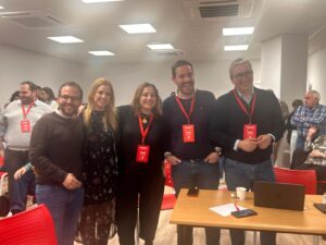 Celebración del PSOE en Palencia