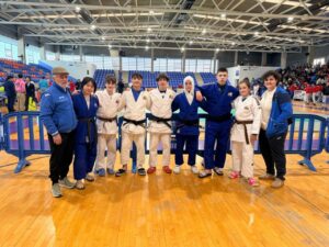 Judokas del Judo Club Palencia en el Campeonato Autonómico en Valladolid