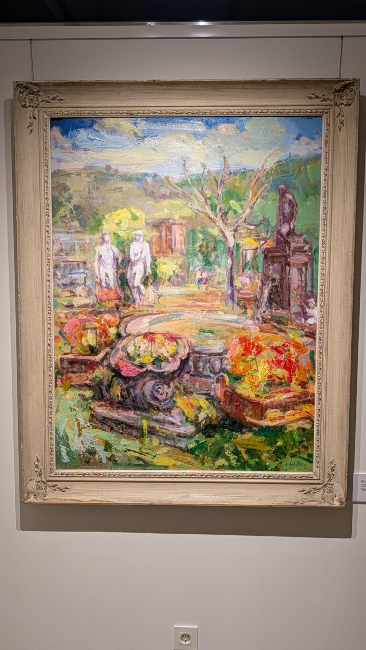 Obra pictórica de Antonio de la Peña en exposición en Palencia