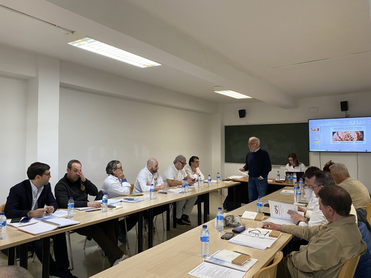 Reunión en CETECE sobre el método IQPS para evaluar la calidad del pan