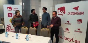 Acto político sobre vivienda pública en Palencia con Ovidio Zapico