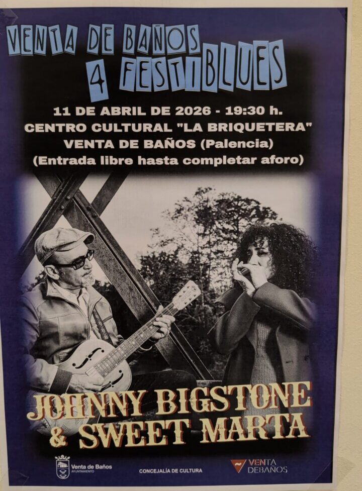 Cartel del Festiblues con Anna Dukke y Johnny Bigstone