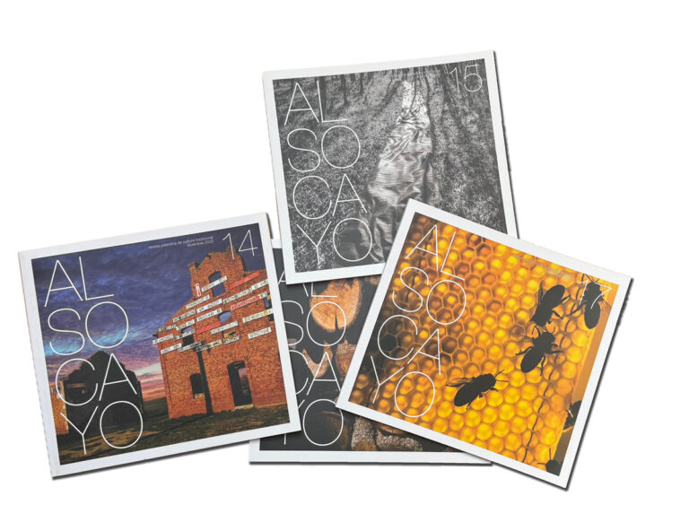 Portadas de la revista Al Socayo sobre etnografía y cultura tradicional