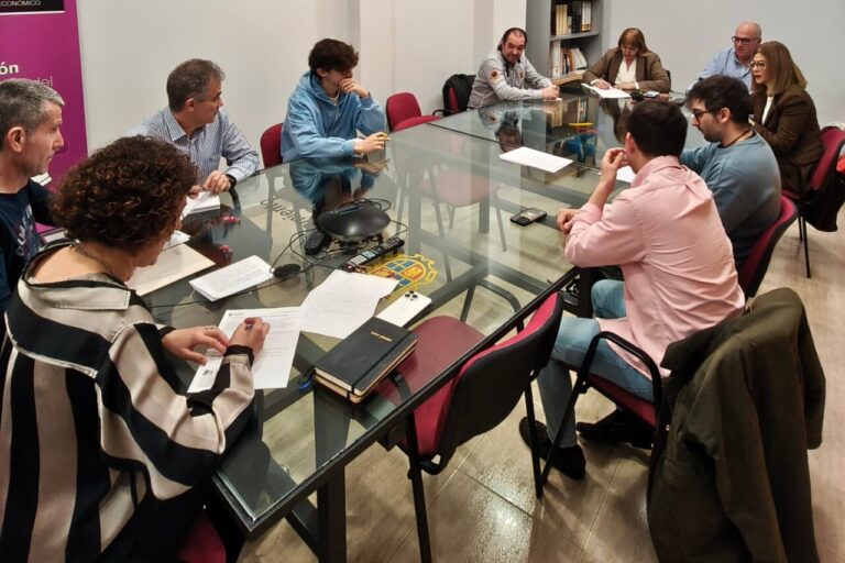 Reunión del Ayuntamiento de Palencia sobre planificación comercial y hostelera