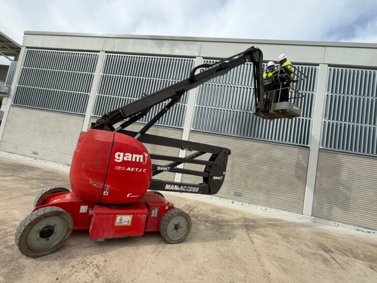 Curso de formación sobre plataformas elevadoras en Villamuriel de Cerrato