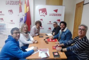 Reunión de representantes de sindicatos en Palencia sobre empleo y economía