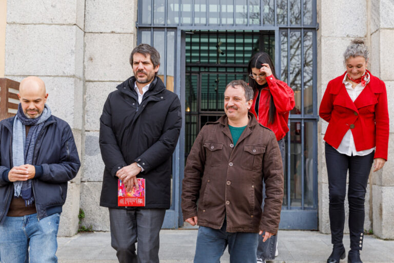 Ernest Urtasun en un encuentro sobre cultura y democracia en Segovia
