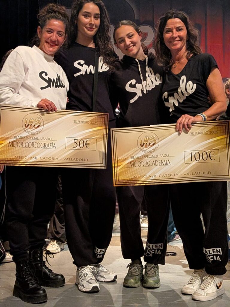La Escuela de Danza Smile celebra sus logros en Valladolid.