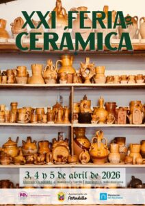 Cerámica tradicional expuesta en la Feria de Cerámica de Astudillo