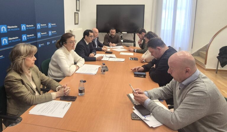 Reunión de la Junta de Gobierno de la Diputación de Palencia