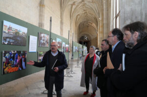 Inauguración de la exposición fotográfica sobre Nicolás Castellanos en la Catedral de Palencia