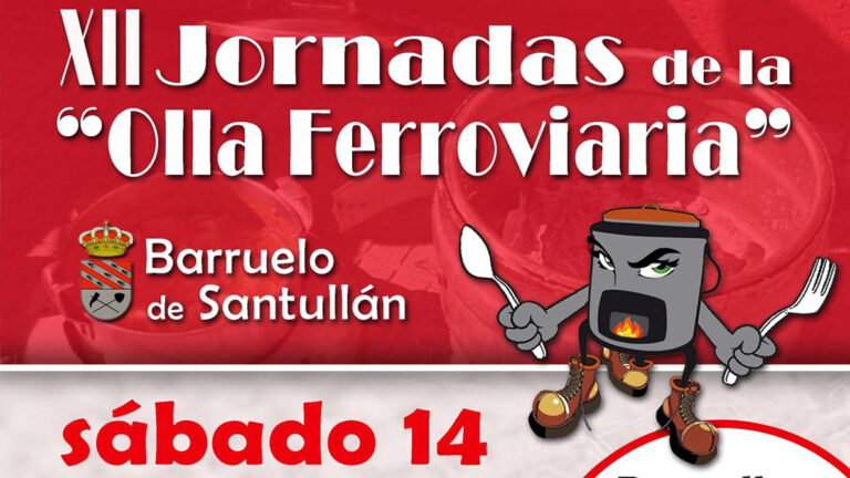 Cartel de la XII Jornada de la Olla Ferroviaria en Barruelo de Santullán