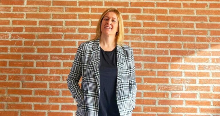 Laura García en la Feria de la Matanza de Villada