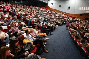 Audiencia en la Muestra de Cine Internacional de Palencia 2023