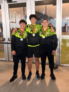 Tres atletas del Club Puentecillas con medallas en el campeonato