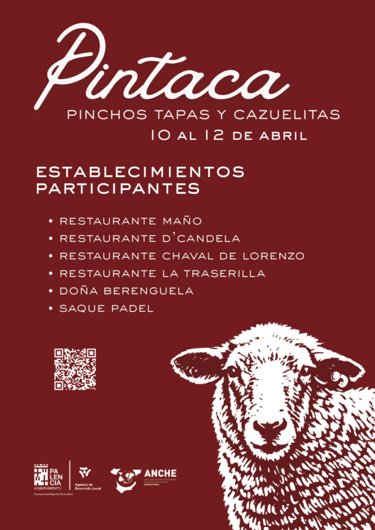 Cartel del evento Pintaca con información sobre tapas y establecimientos participantes