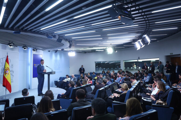 Rueda de prensa del presidente del Gobierno de España sobre medidas económicas