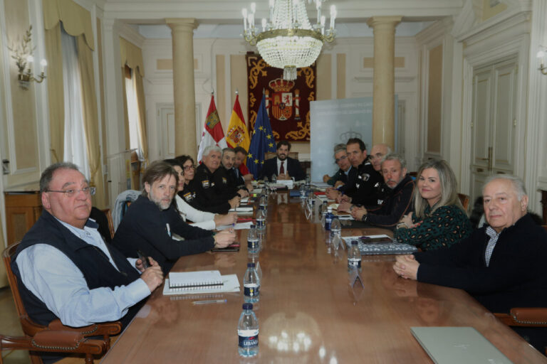 Reunión de coordinación de seguridad para Semana Santa en Palencia