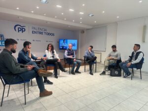 Reunión del Partido Popular sobre seguridad en Palencia