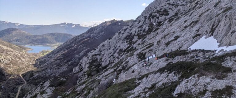 Rescate de un montañero herido en el pico Espigüete.