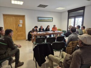 Reunión sobre gestión de secuelas del incendio en Canalejas