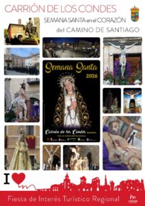Cartel de la Semana Santa 2026 en Carrión de los Condes