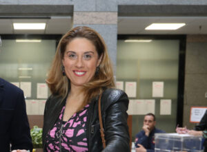 Candidatos de Vox votando en las elecciones de Castilla y León