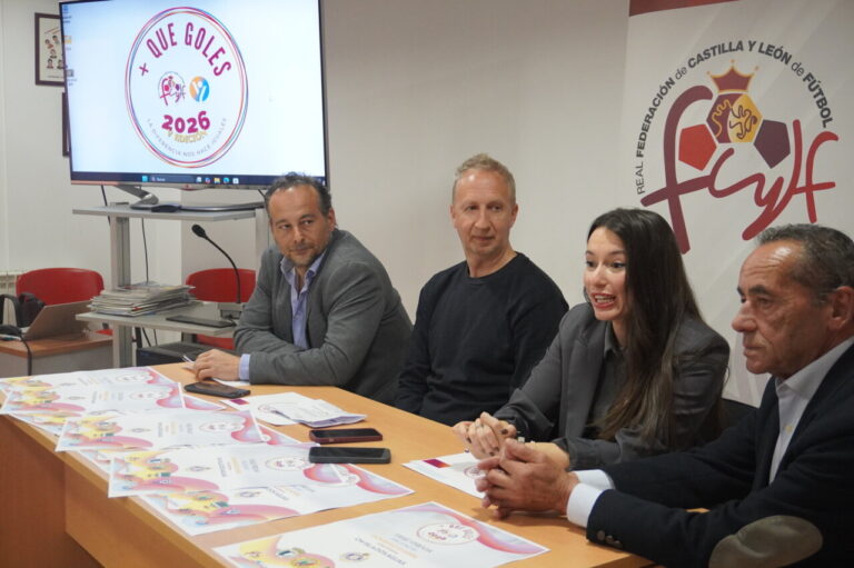 Presentación del torneo inclusivo Que Goles en Palencia