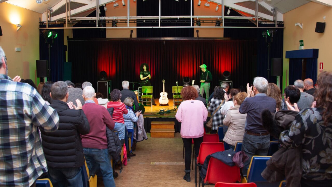 Actuación de Johnny Bigstone y Sweet Marta en el Festi Blues