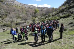 Excursión guiada en los humedales del Jurásico en Aguilar de Campoo