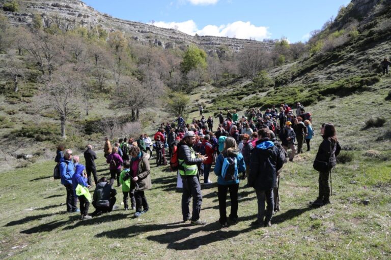 Excursión guiada en los humedales del Jurásico en Aguilar de Campoo