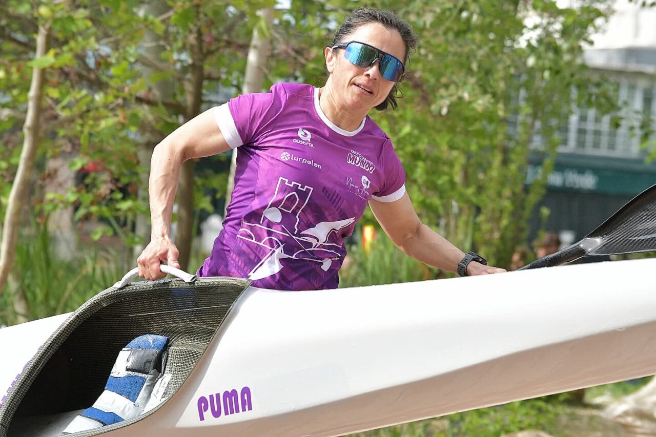 Álvaro Salvador compitiendo en el Campeonato de Medio Maratón en Aranjuez