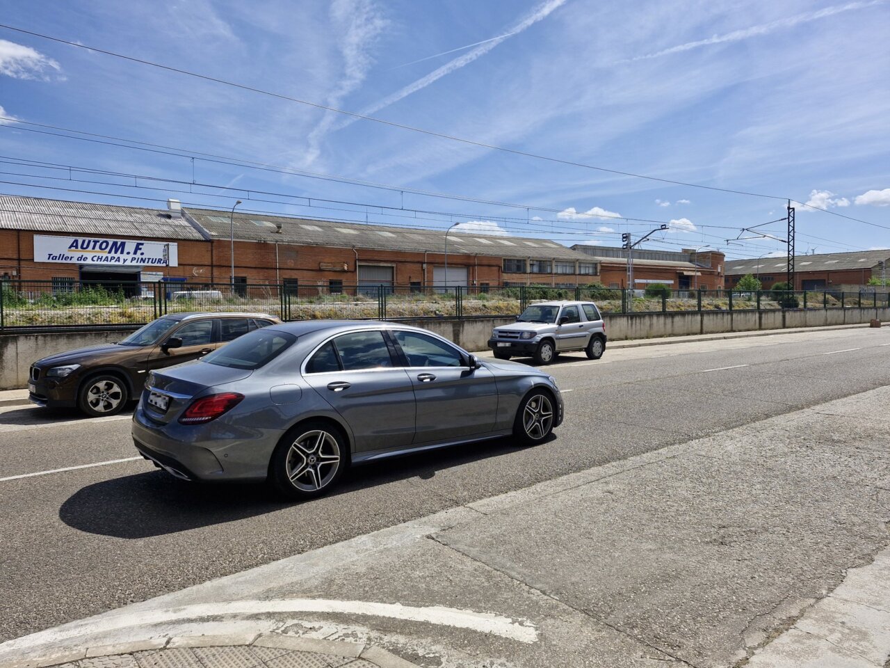 Vehículos en la carretera durante la campaña de velocidad de la DGT