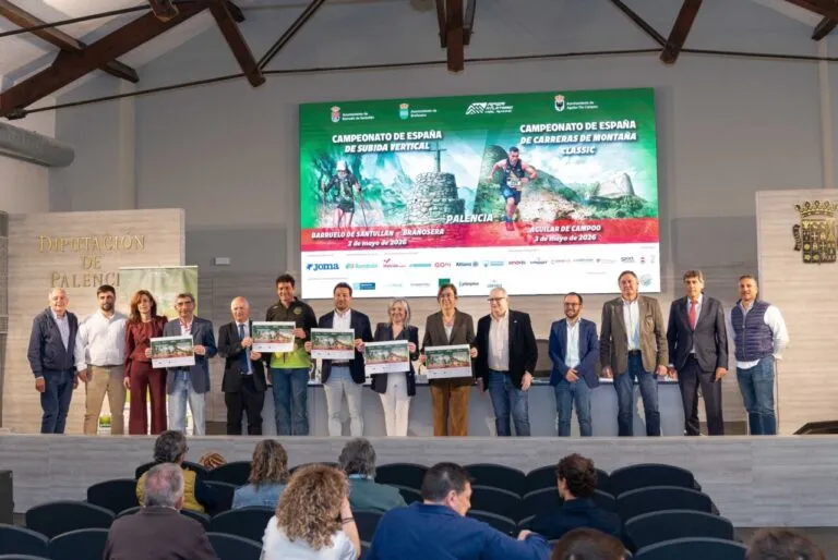 Presentación del Campeonato de España de Subida Vertical en Palencia