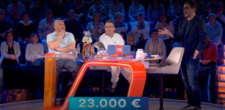 Eduardo Ibáñez en el concurso ¡Allá tú!